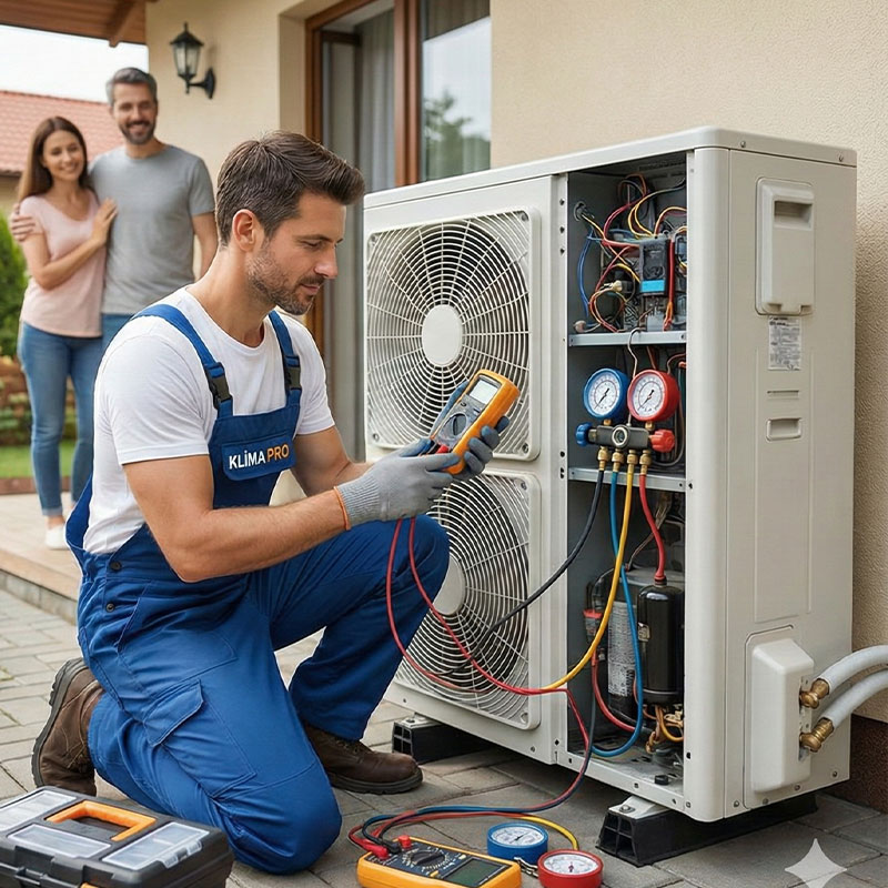 Klima Gaz Dolumu ve Kaçak Kontrolü